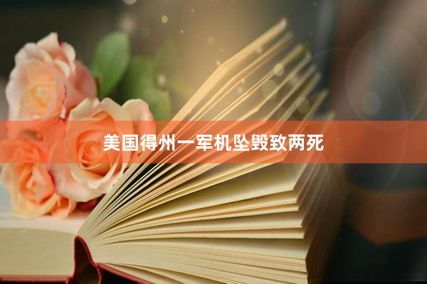 美国得州一军机坠毁致两死