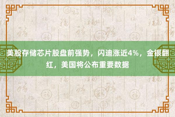 美股存储芯片股盘前强势，闪迪涨近4%，金银翻红，美国将公布重要数据