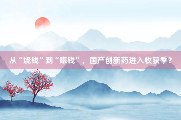 从“烧钱”到“赚钱”，国产创新药进入收获季？